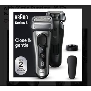 Braun Series 8 8453cc Electric Shaver for Men with Precision Trimmer